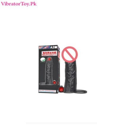 Black Penis Sleeve Vibrator Sex Toys In Pakistan