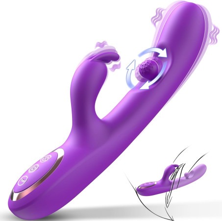 G Spot Vibrator Sex Toys-3 in 1 Adult Sex 