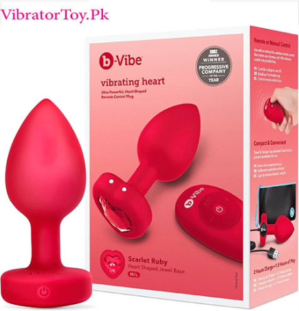 B-vibe Vibrating Jewel Butt Plug