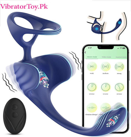 Cock Ring With Prostate Massager App Control