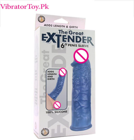 6 Inch Long Penis Sleeve Extende