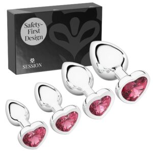 Metal Butt Plug Set for Beginners & Experienced Users | maletoy.pk